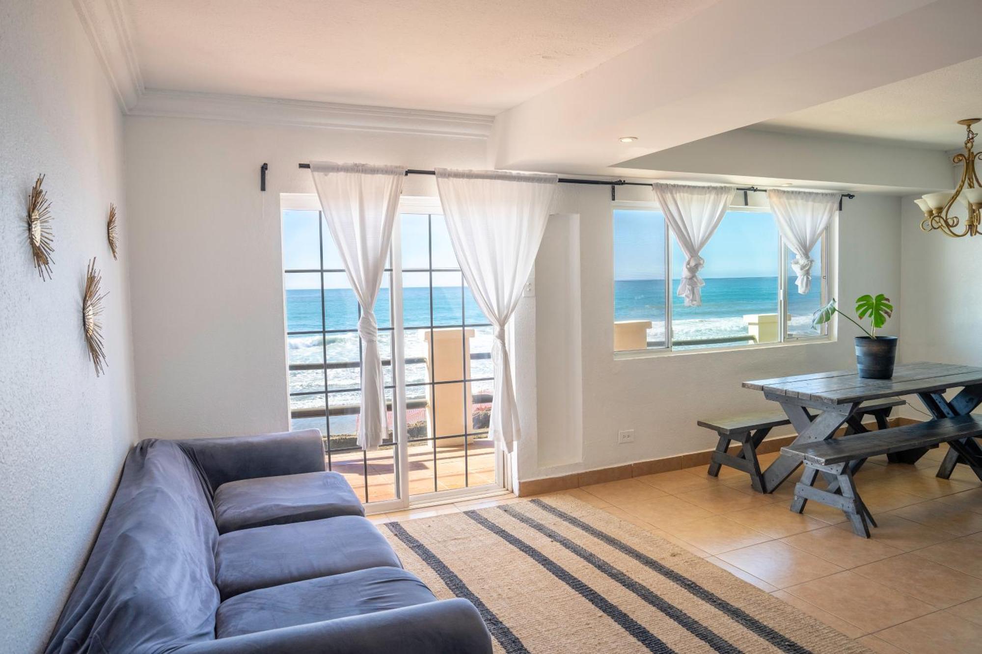 Beachfront Two Bedroom With 3 Beds Тихуана Экстерьер фото